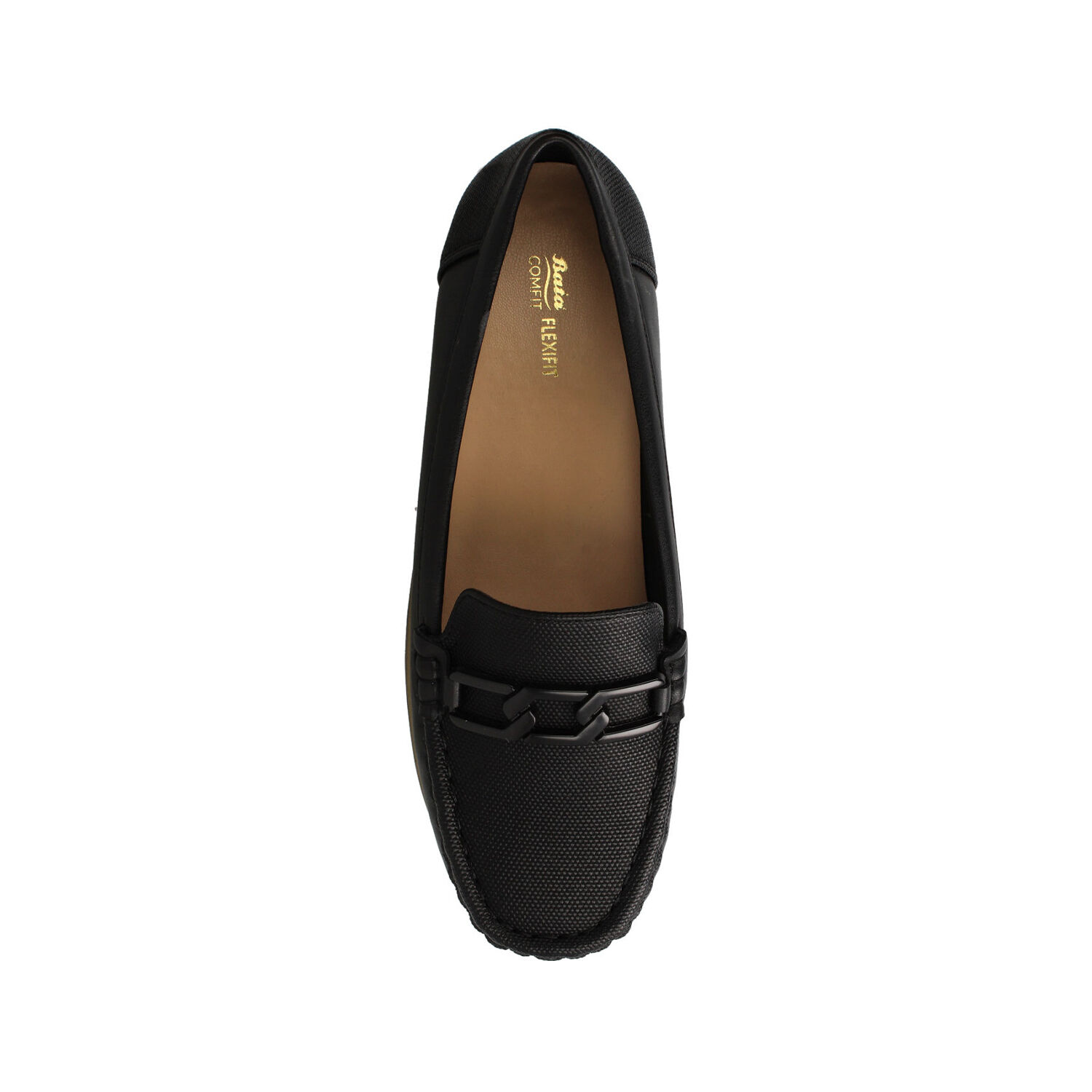 Mocasin Mujer Bata Flipi Negro image number 3.0
