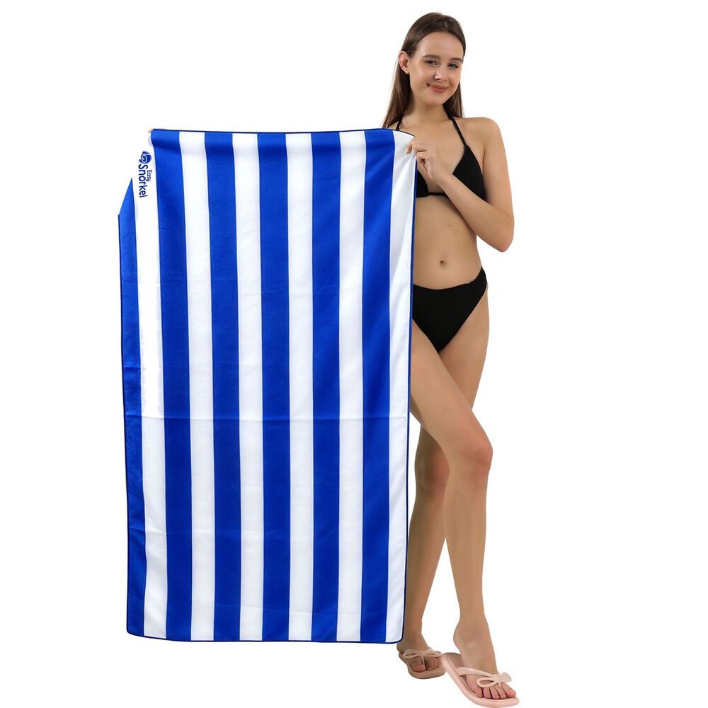 2 Toallas Xl De Microfibra 90x200 Cm Secado R&aacute;pido Playa Viaje image number 7.0