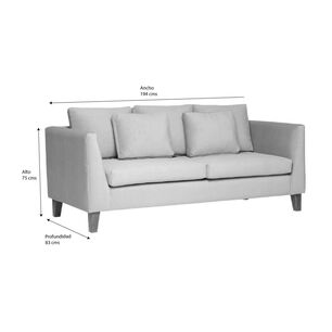 Sof&aacute; Barra Design Estocolmo / 3 Cuerpos
