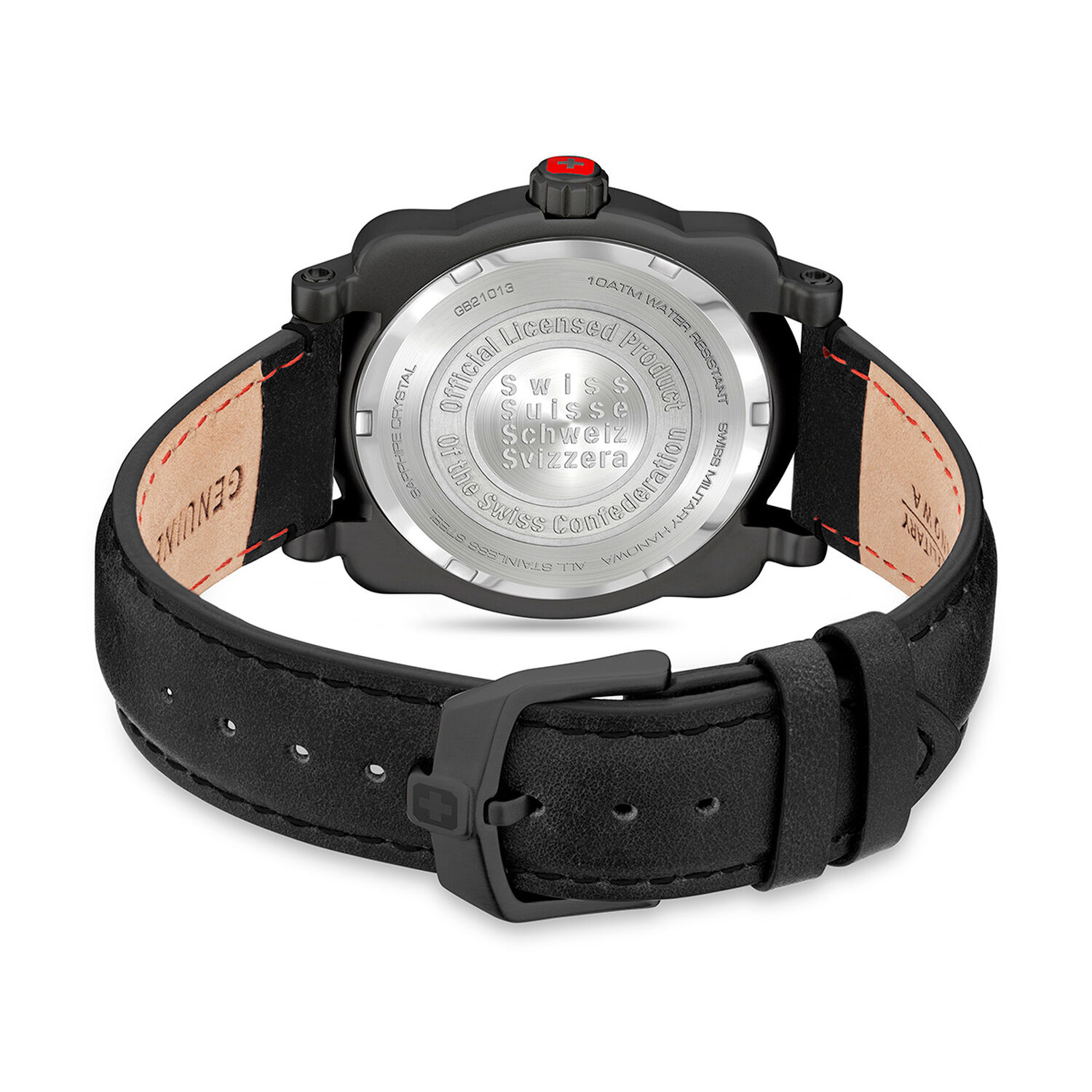 Reloj Swiss Military Hanowa Smwgb2101330 Negro image number 2.0