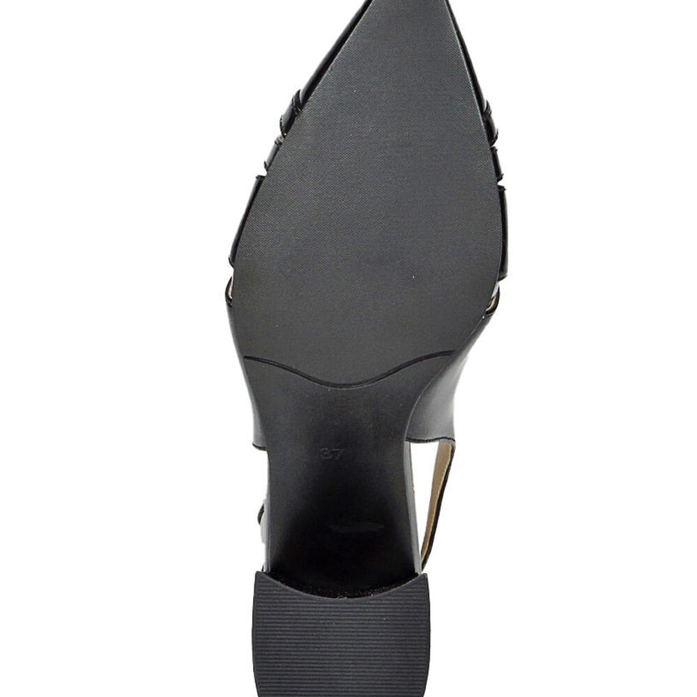 Zapato Cuero Babette Negro image number 5.0