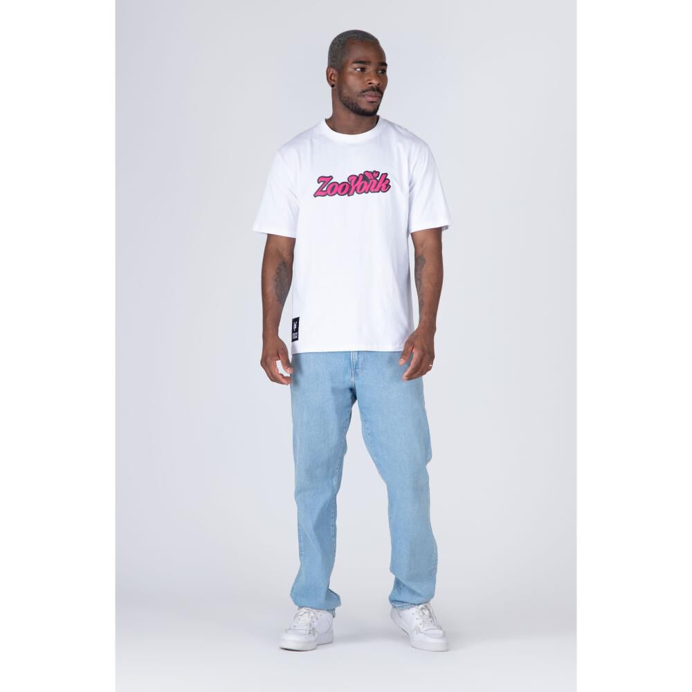 Polera Lisa Manga Corta Cuello Redondo Hombre Zoo York image number 1.0