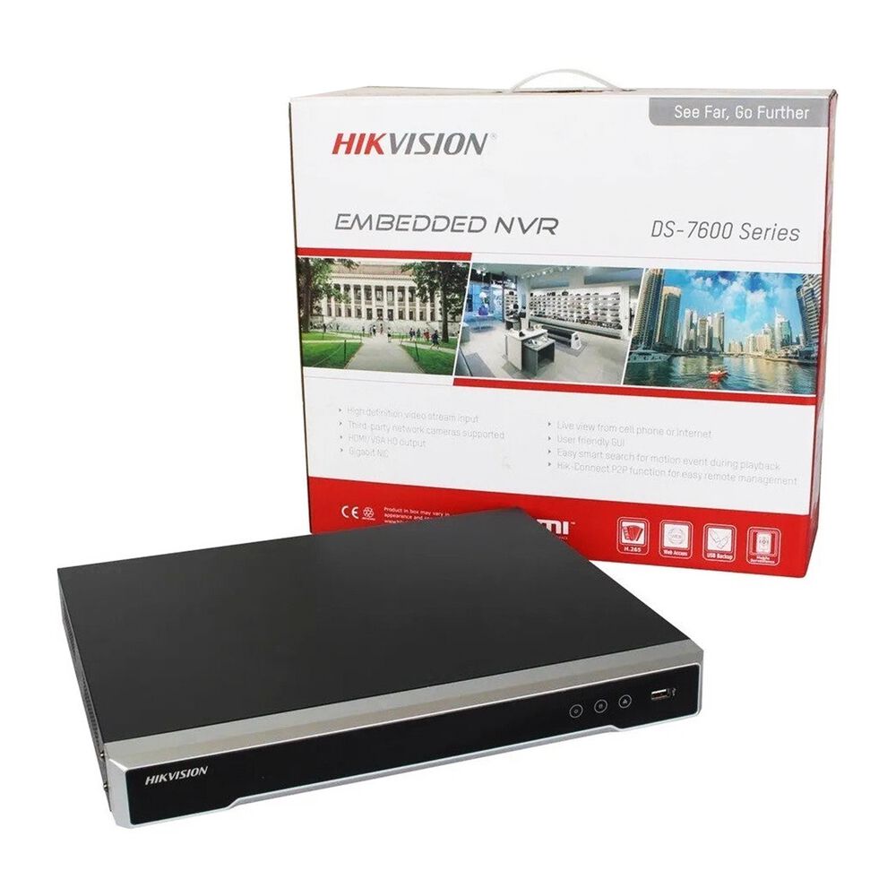Nvr 8 Canales Hikvision Ds-7608ni-q2/8p Ethernet Y Wi-fi image number 4.0