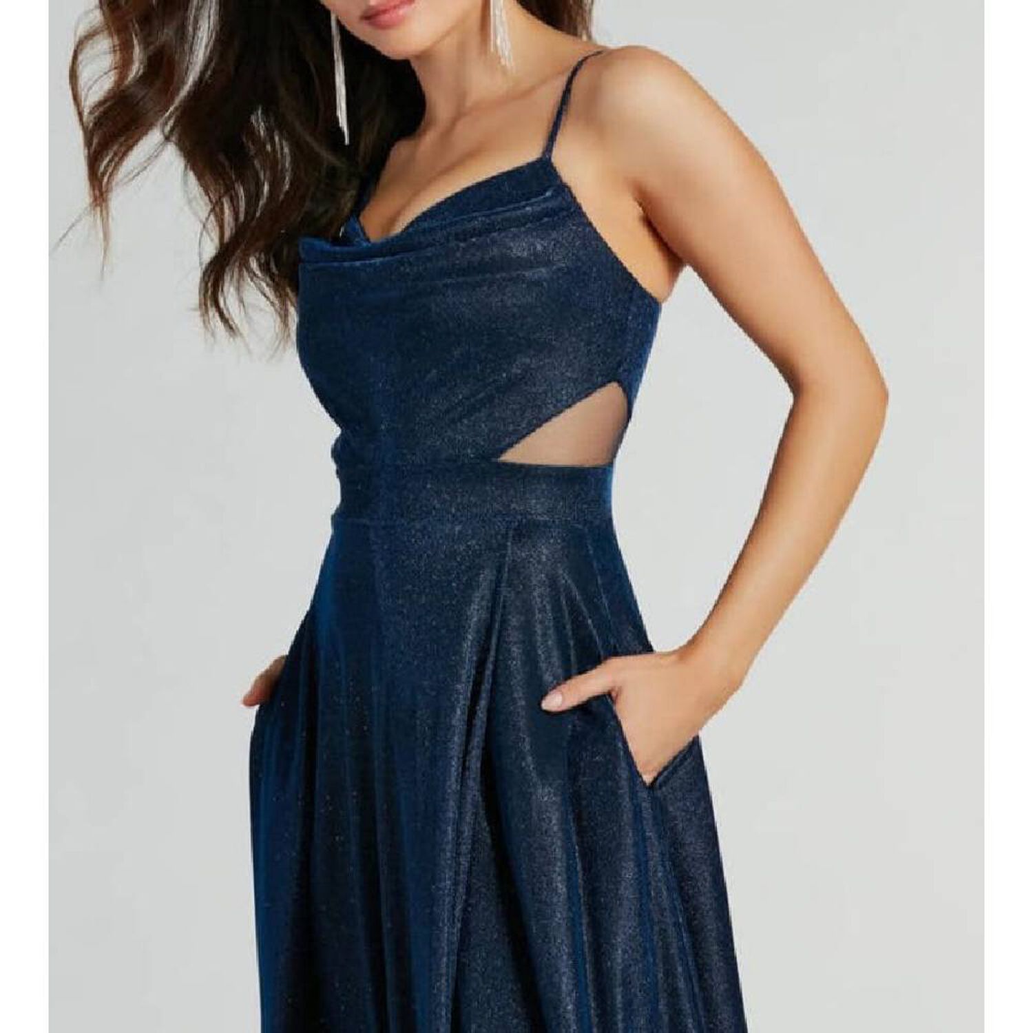 Vestido Maxi Elasticado - Valeria image number 2.0