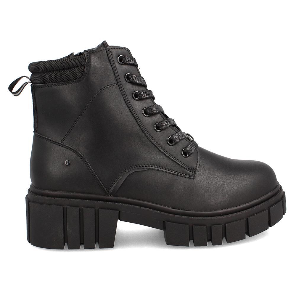 Bot&iacute;n Escolar Mujer Teener Chumy Negro image number 4.0