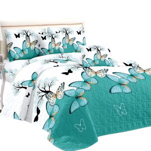 Cobertor Quilt De Verano Cubrecama 15 Plazas Colcha 180x230cm Gs