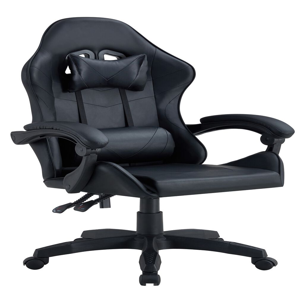 Silla Gamer Pro Tokio Ergonomica Reclinable Color Negro Bmg-17b Arthome image number 0.0