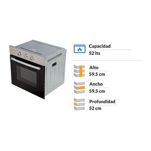 Horno Empotrado FDV Design / 52 Litros