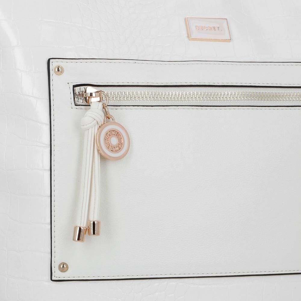 Bandolera Secret Polonia Sc6 M Blanco image number 5.0