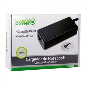 Cargador Ultrabook 19v-2.37a Compatible Toshiba