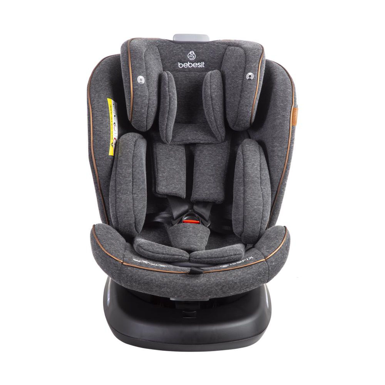 Silla De Auto Bebesit Convertible Isofix Supra 360&ordm; Premium Gris image number 8.0