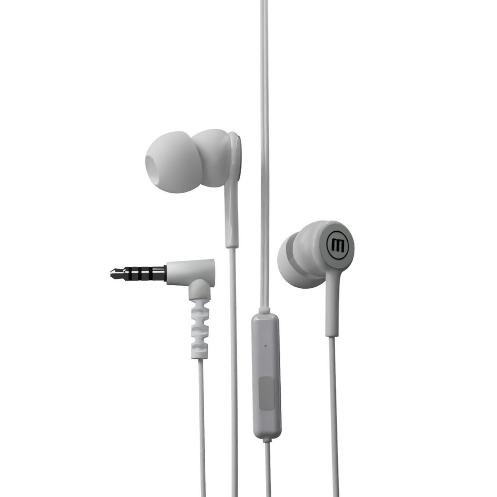 Audífonos Maxell In-tips Con Micrófono In Ear White image number 0.0