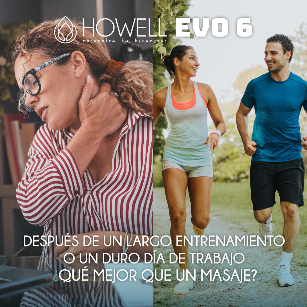 Pistola Masajes Howell Evo 6 Masajeador Muscular Port&aacute;til image number 5.0