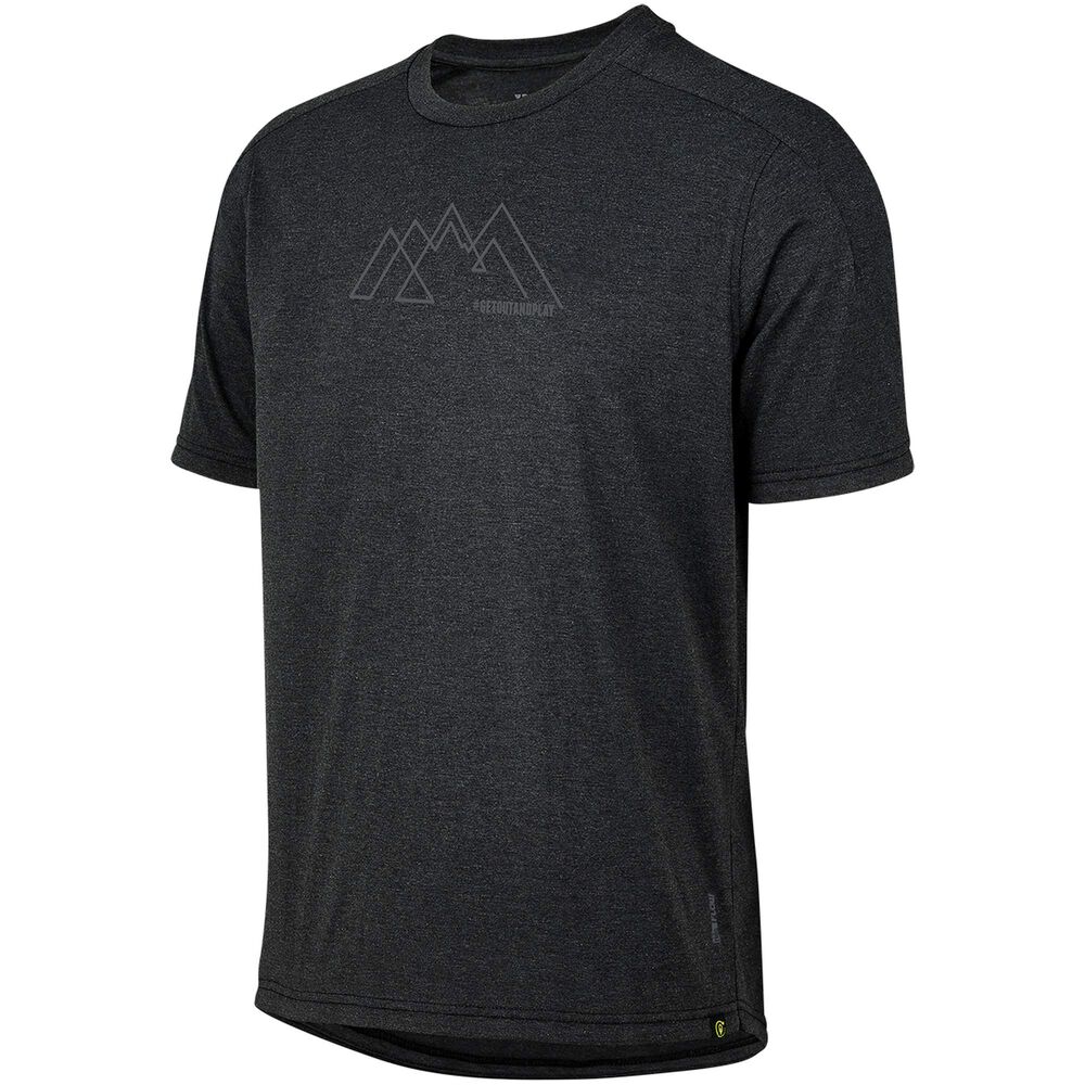 Polera Ixs Flow Tech Getoutandplay Negro S 50eu image number 0.0