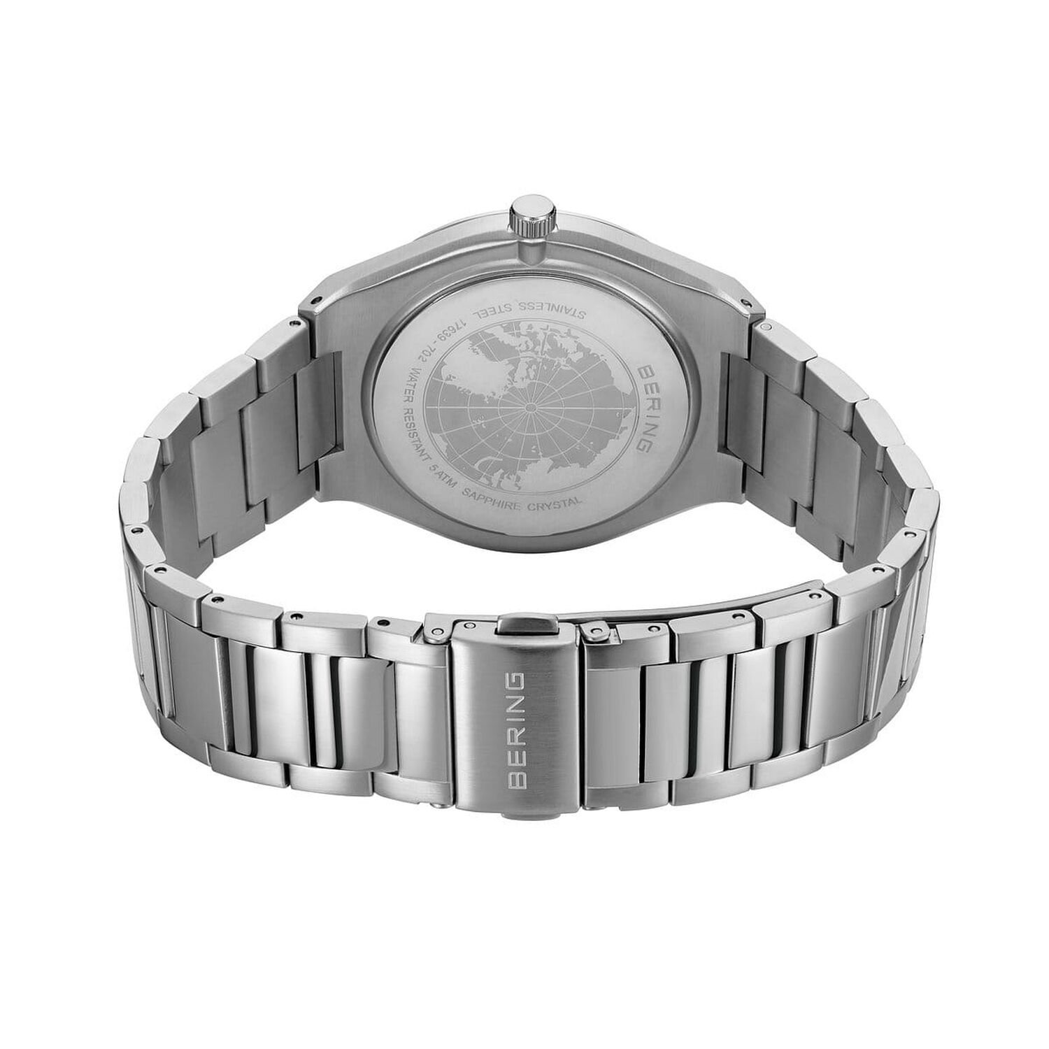 Reloj Bering 17639-702 Plateado Hombre image number 1.0