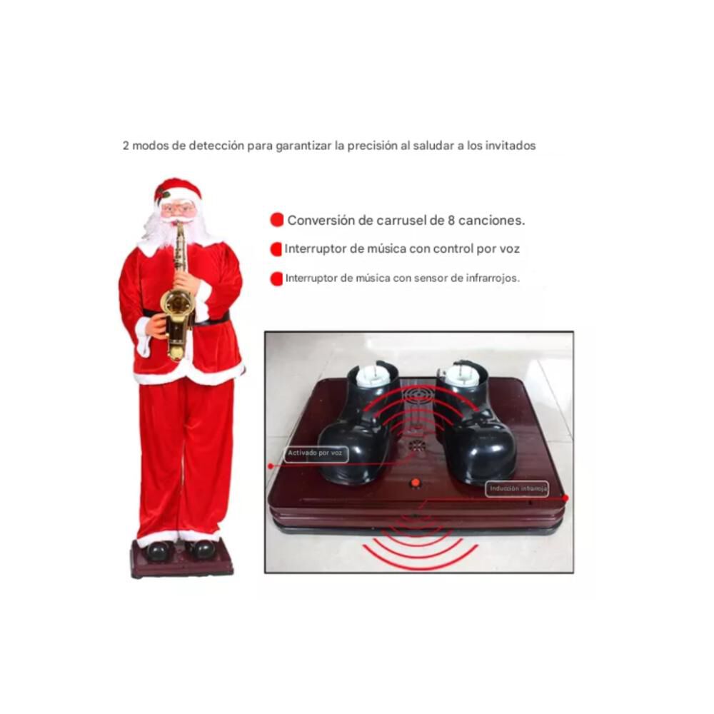 Viejo Páscuelo Saxofón 120cm Musical Sensor Infrarrojo Y Voz image number 3.0