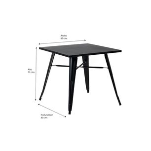 Juego De Comedor Spazzio Tolix 4 Personas