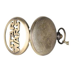 Reloj De Bolsillo Retro Star Wars