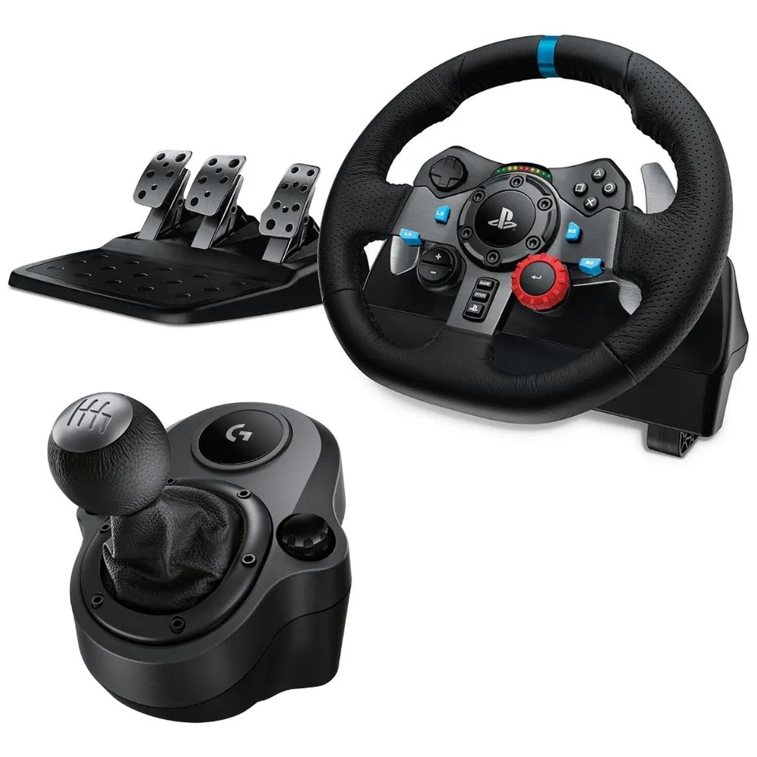 Logitech Driving Force Volante De Carrera G29 + Pedales Ps3/ps4/pc + Palanca De Cambios Serie G image number 0.0