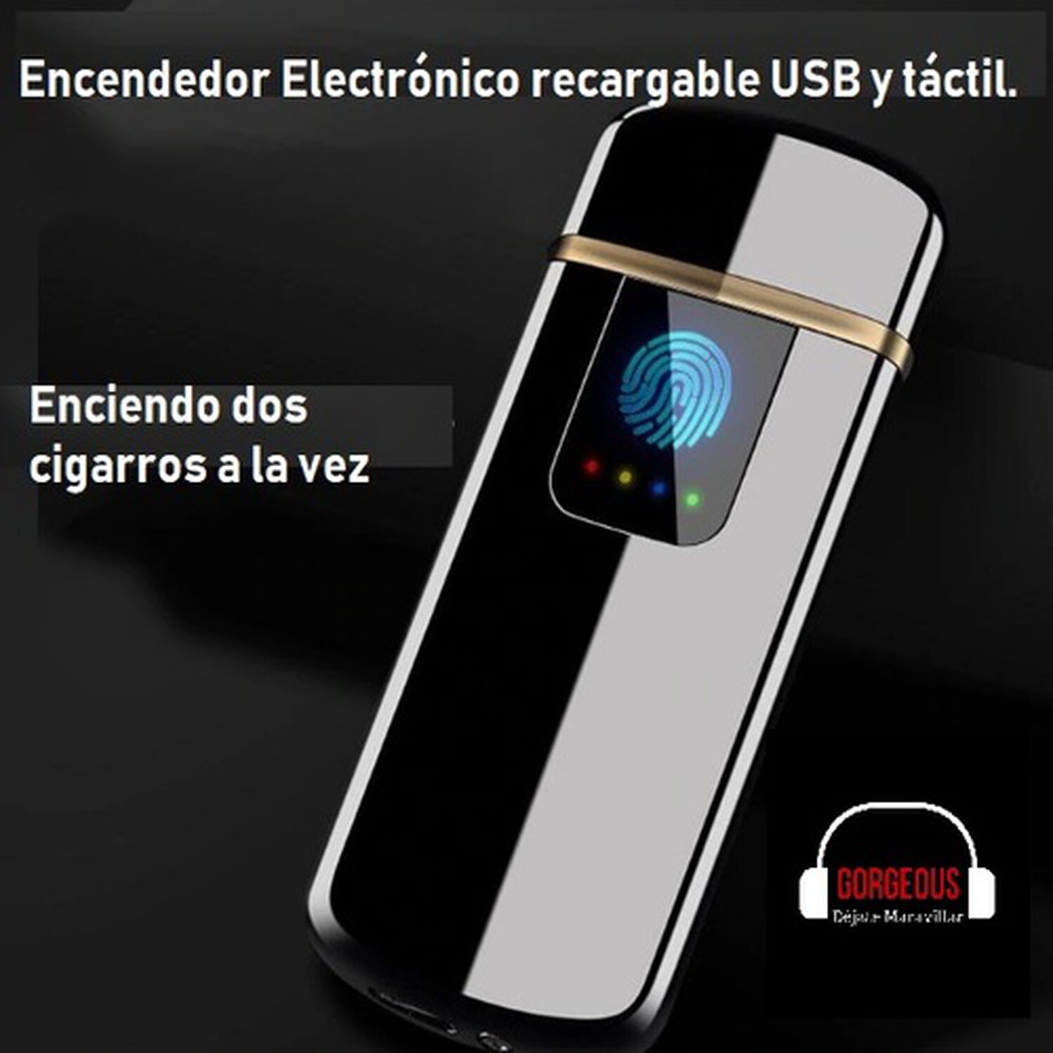 Encendedor Tungsteno Recargable Usb Lighter El&eacute;ctrico Catal&iacute;tico image number 5.0