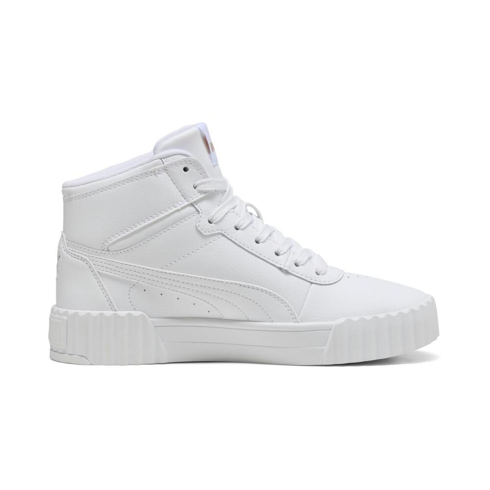 Zapatilla Urbana Mujer Puma Carina 3.0 Mid Blanco image number 1.0