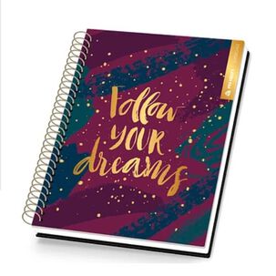 Pack 5 Cuadernos Gold Style Rhein Medio Oficio 150 Hojas