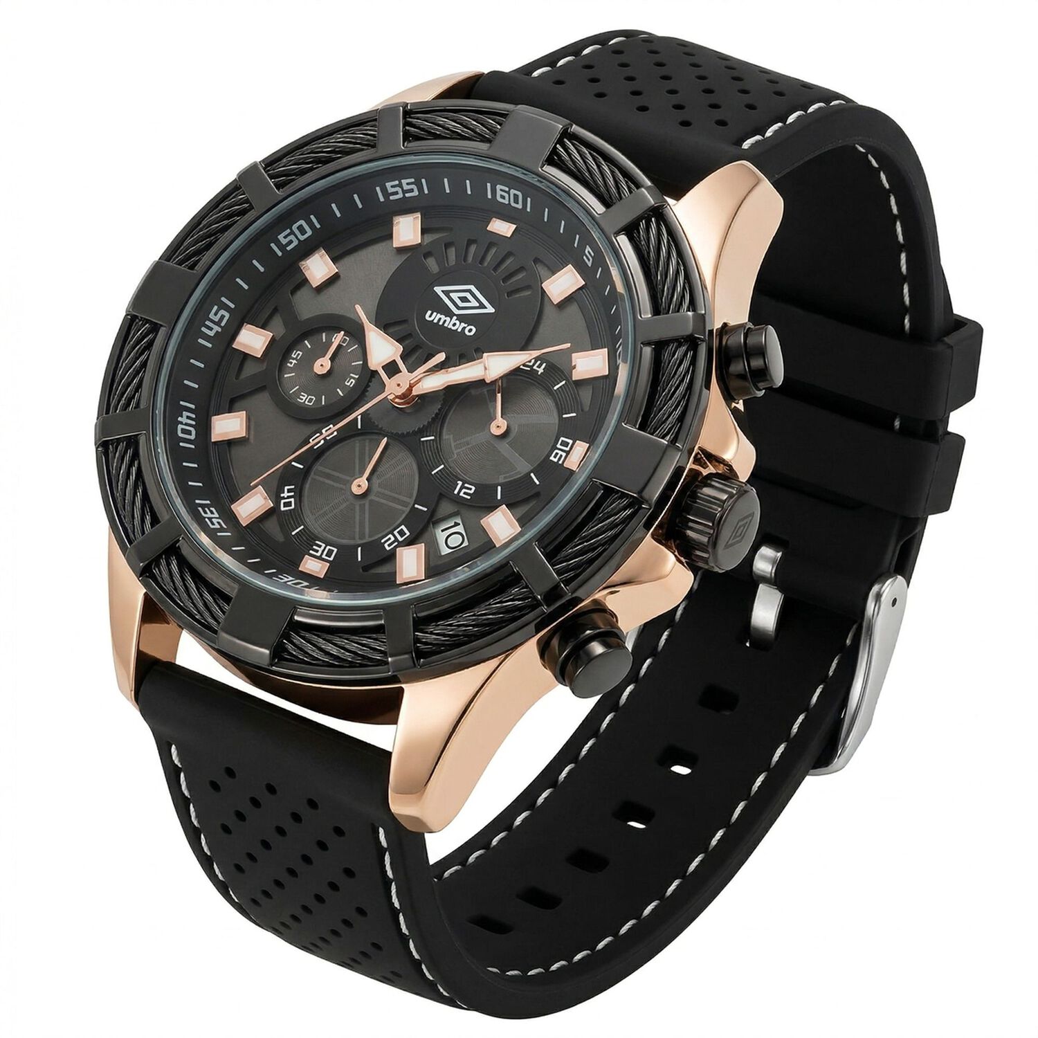 Reloj An&aacute;logo Hombre Umbro Plus Negro Umbp-1500-65 image number 1.0
