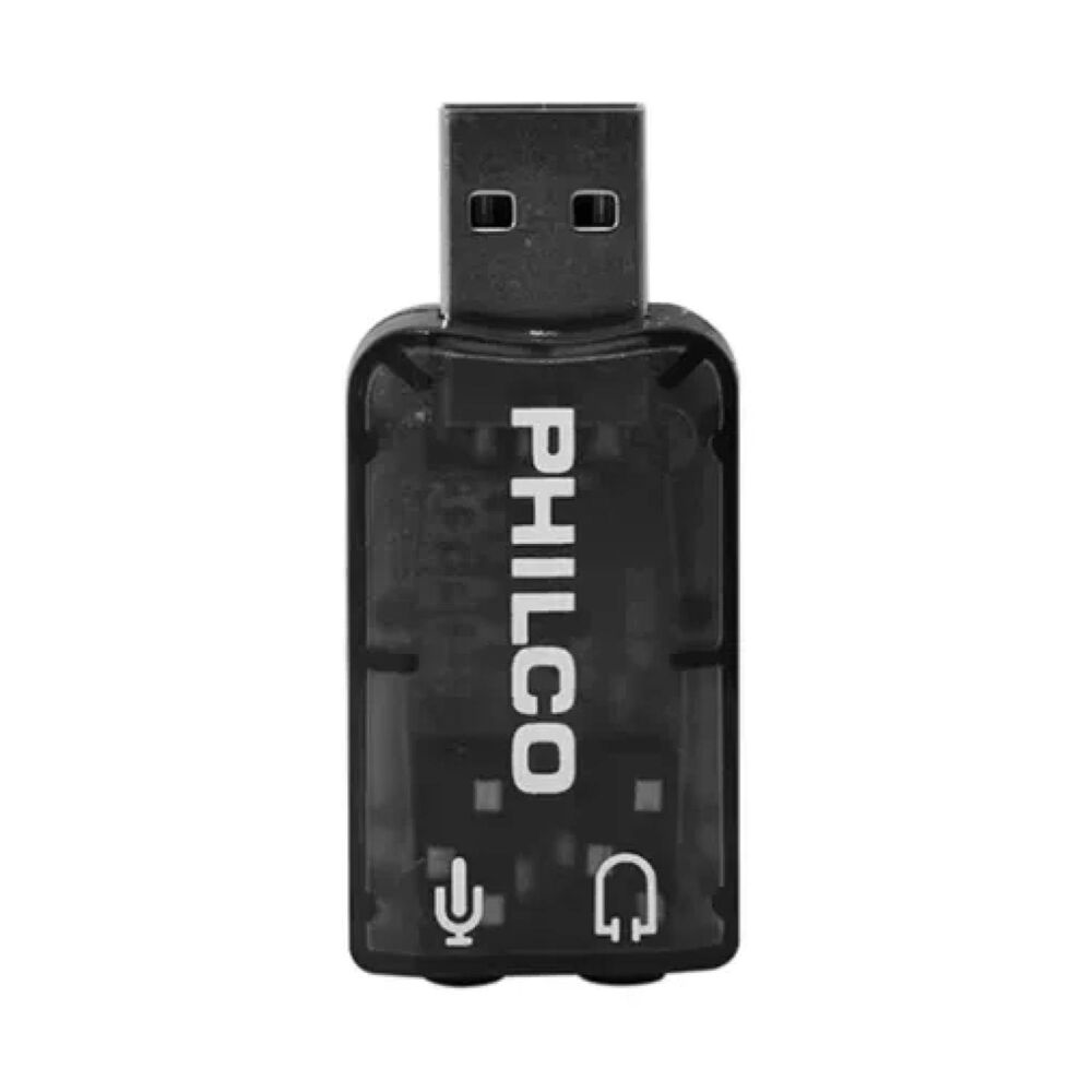 Tarjeta De Sonido Usb Adaptador De Audio Au100 image number 1.0