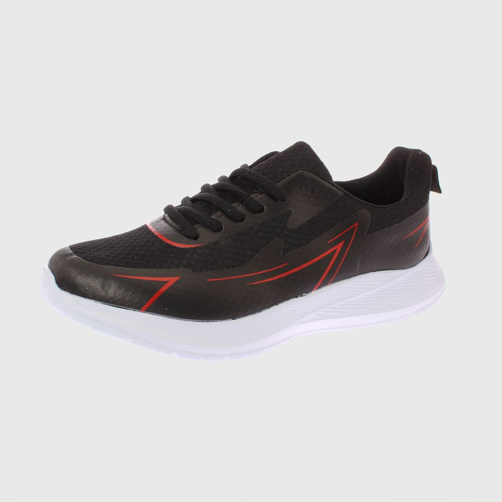 Zapatilla Negro/rojo Vía Franca Art. 8s2206a0090black image number 1.0