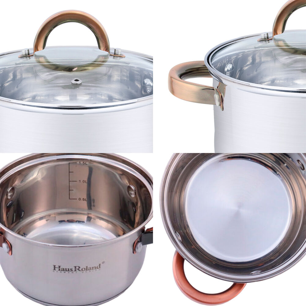 Set Baterías 8 Piezas Acero Inoxidable Berlín Gris image number 3.0