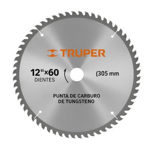 Sierra Circular Truper P/madera 12 X 60 Dts.