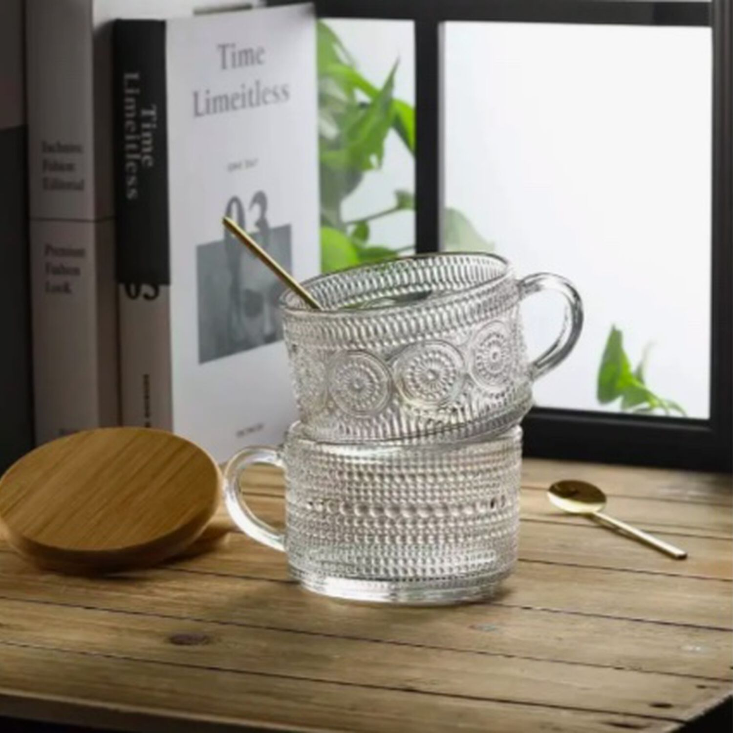 2 Tazas De Caf&eacute; Vintage image number 5.0