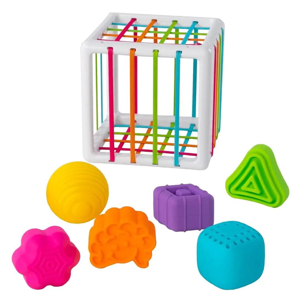 Juguete Didáctico Estimulación Temprana Cubo Sensorial Bebé Innybin image number 2.0