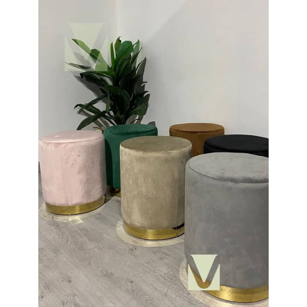 Puff Redondo Terciopelo Fancy image number 2.0