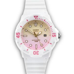 Reloj Casio De Niña / Mujer Lrw-200h-4e2vdr Blanco / Rosado
