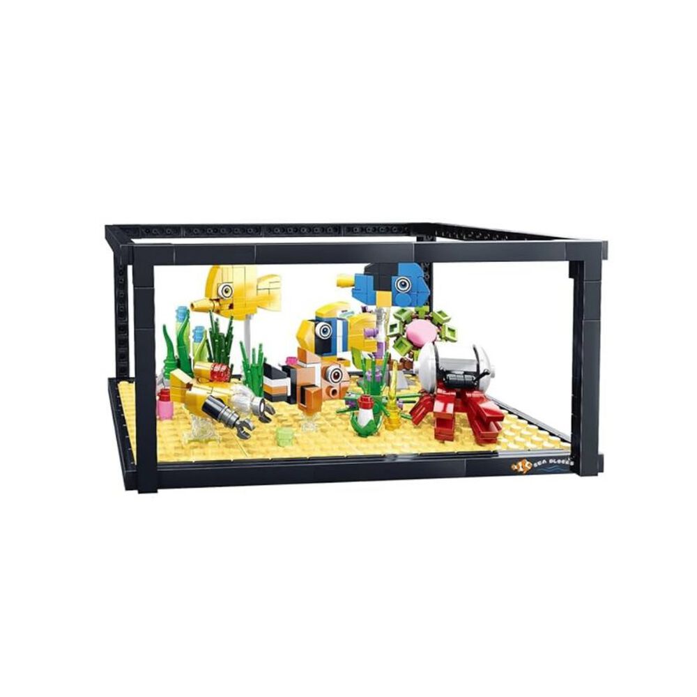 Set De Bloques De Construcci&oacute;n Acuario 729 Piezas image number 1.0