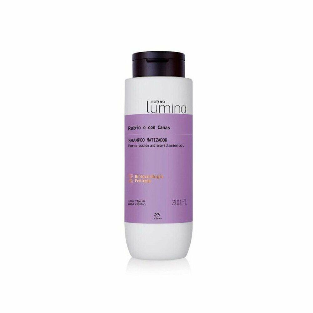 Shampoo Matizador Cabello Rubio O Con Canas Efecto Antiamarillo image number 1.0