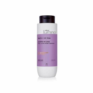 Shampoo Matizador Cabello Rubio O Con Canas Efecto Antiamarillo