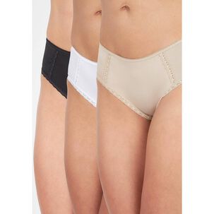 Pack 3x Pantaletas Microfibra P314.005-sur Kayser