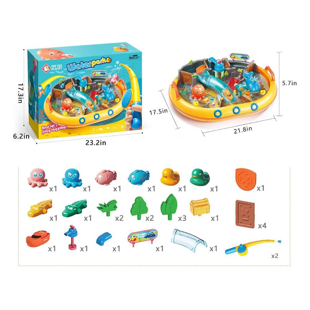 Juego De Mesa Pesca Parque Acu&aacute;tico image number 2.0