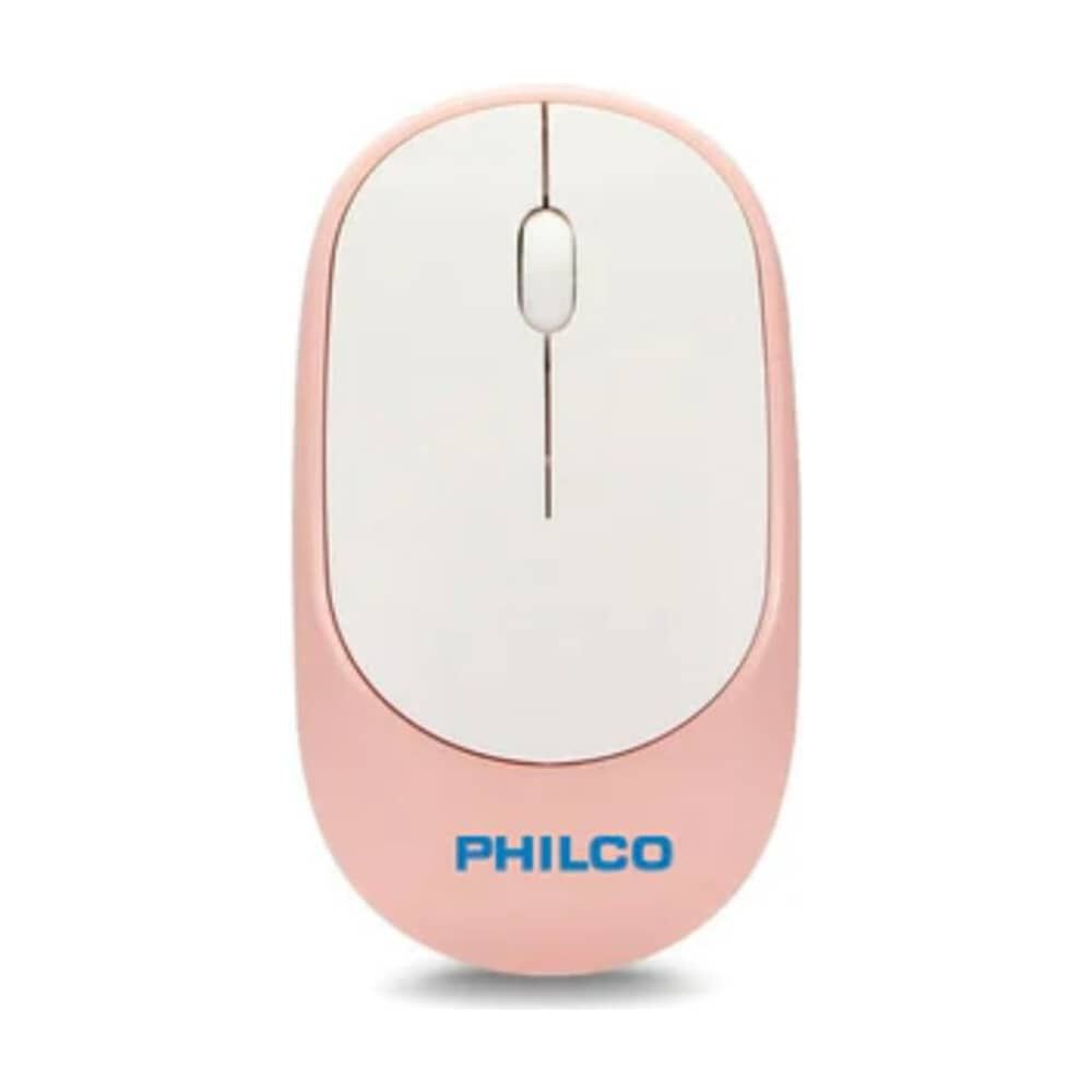 Mouse Rosado Silencioso Inal&aacute;mbrico Pro Philco image number 0.0