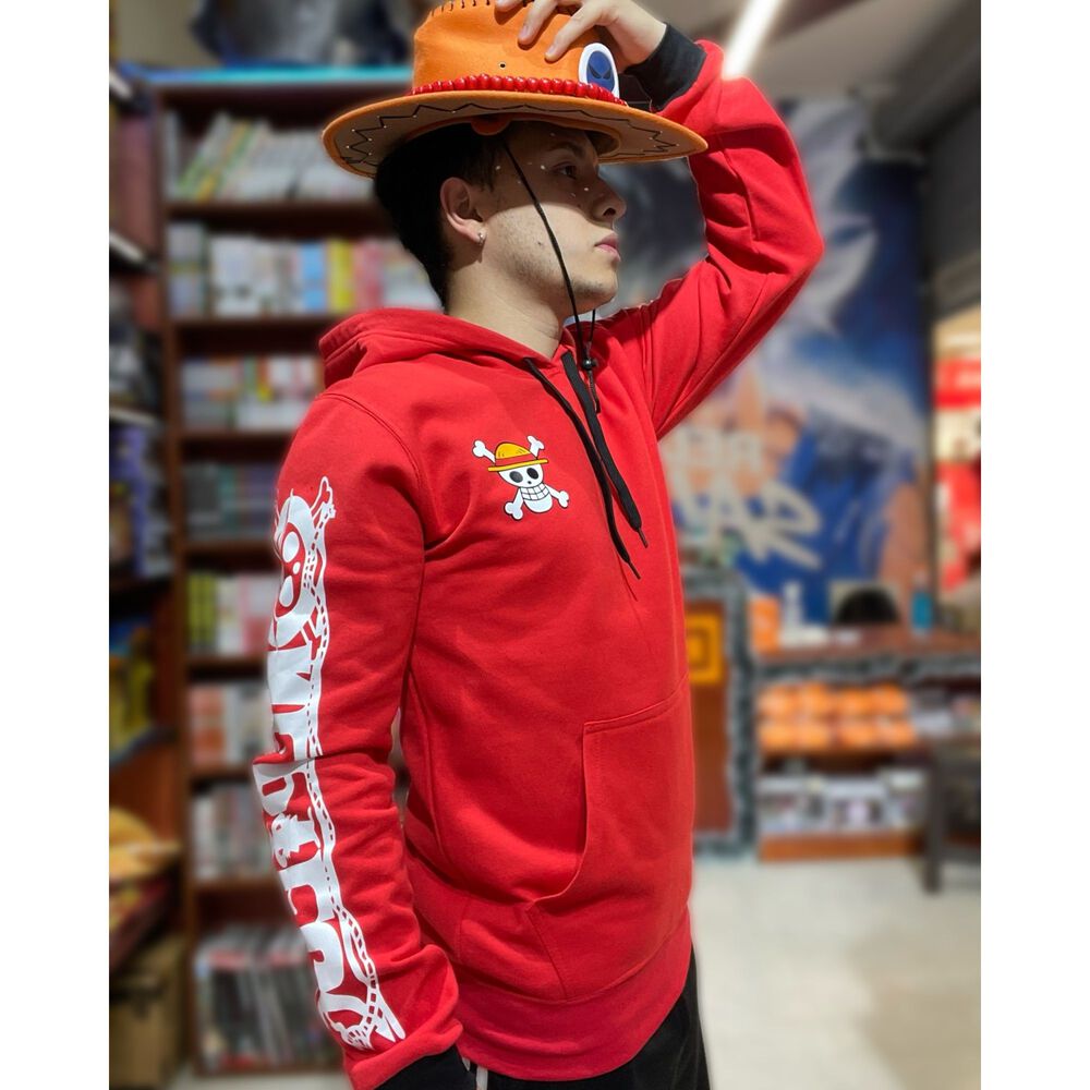 Poleron Capitan Monkey D Luffy One Piece image number 5.0