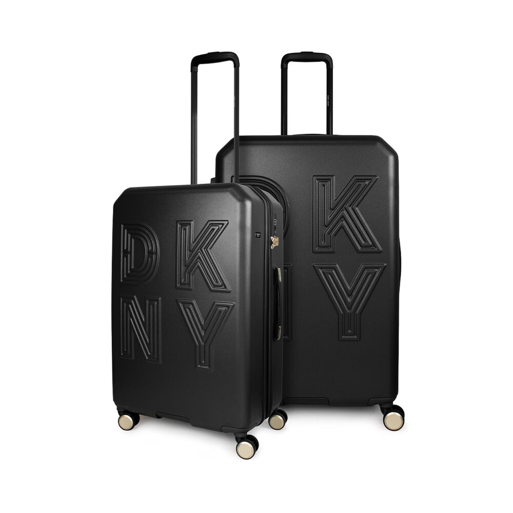 Pack 2 Maletas Donna Karan Lucerna M 20kg + L 23kg Negra Dkny image number 0.0