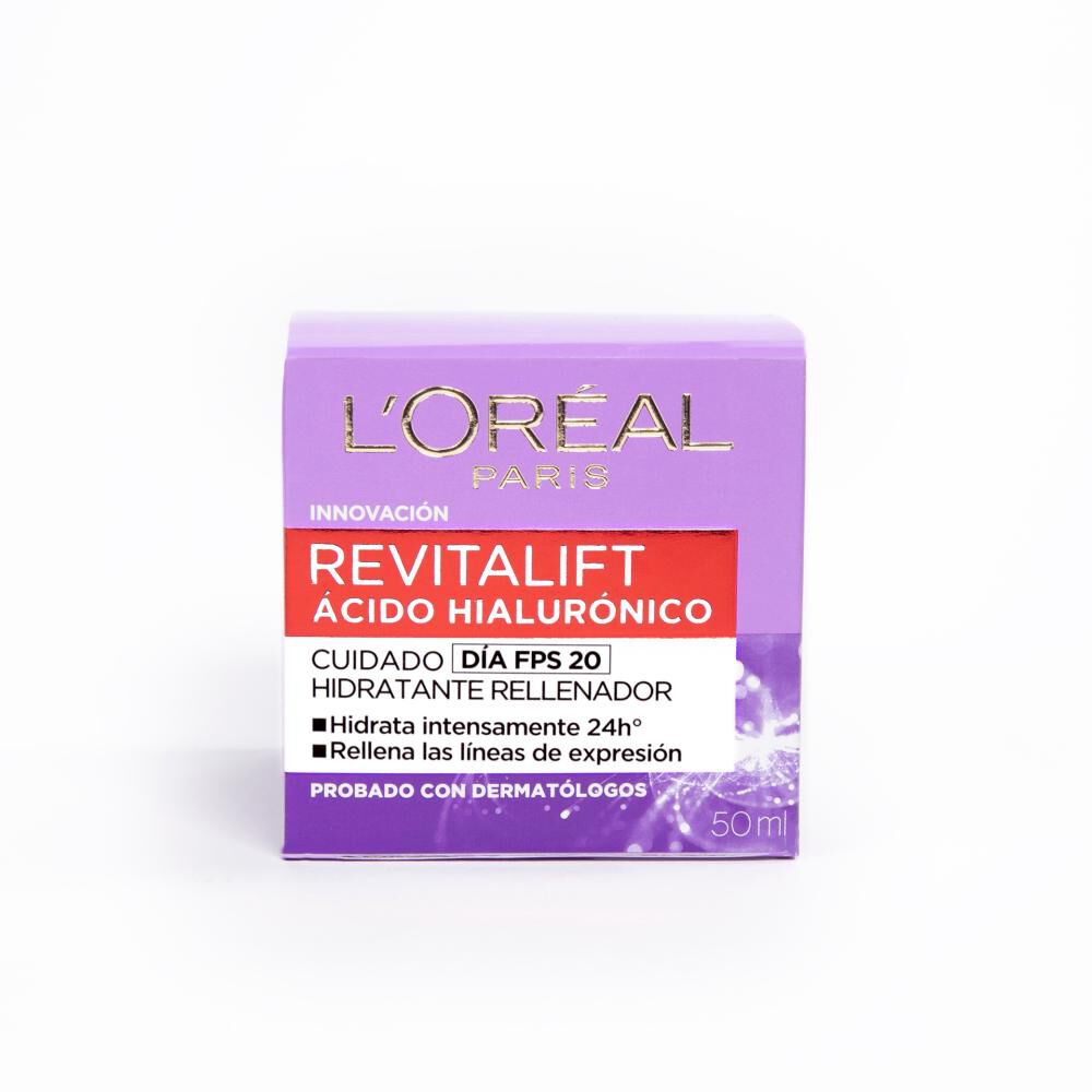 Crema Antiarrugas Dermo Expertise Revitalift Acido Hialuronico Día image number 3.0