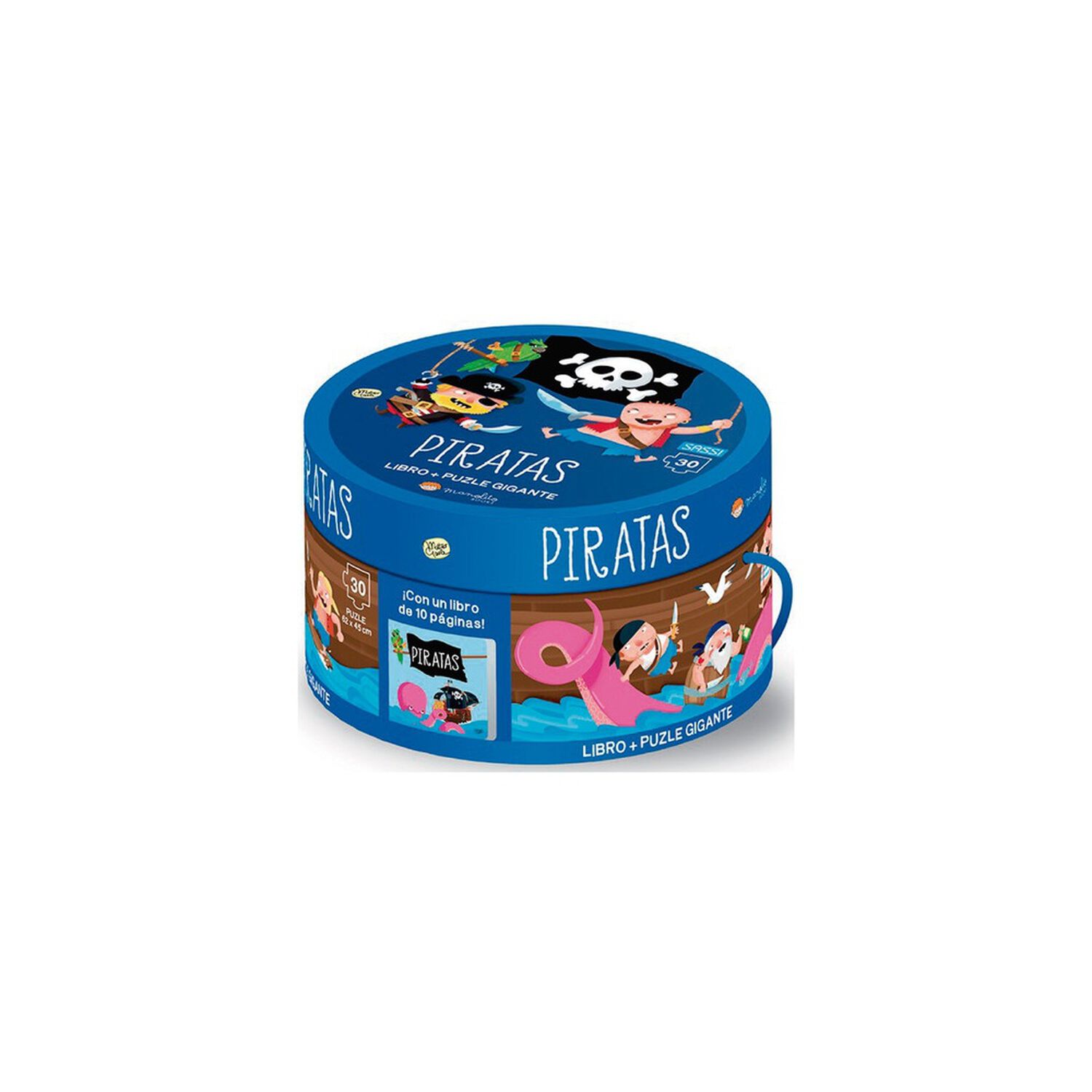 Libro Y Puzzle Piratas image number 0.0