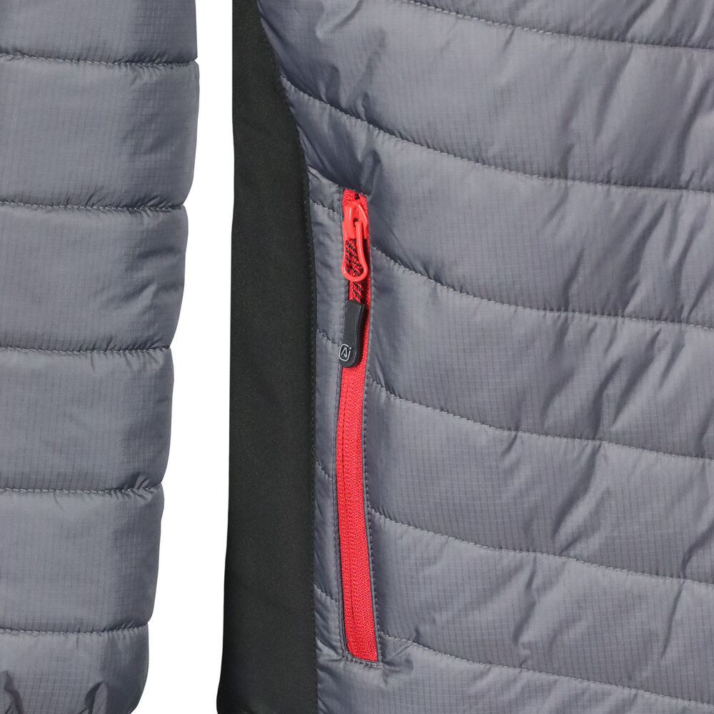 Parka Thinsulate Hombre Gris/negro Z-10000 image number 6.0