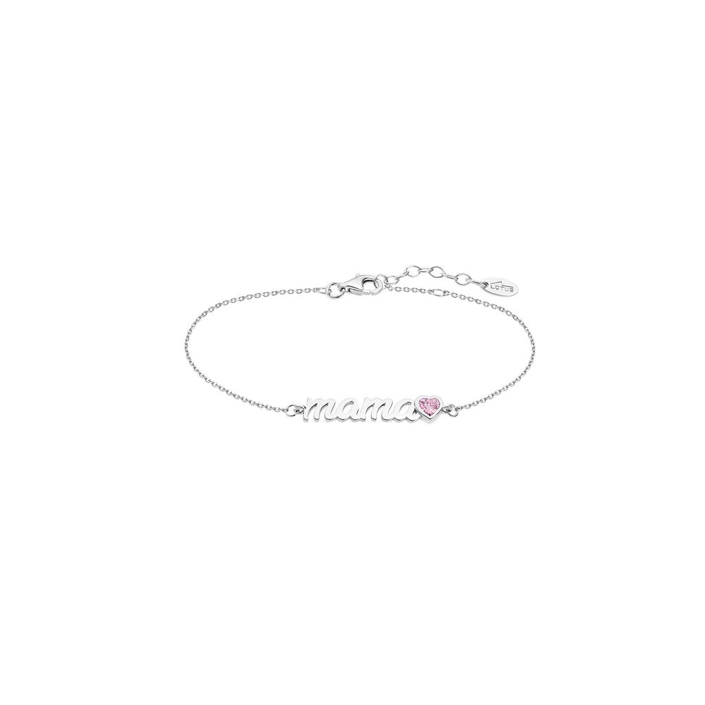 Pulsera Lp1808-2/8 Lotus Silver Mujer Mothers Love image number 0.0