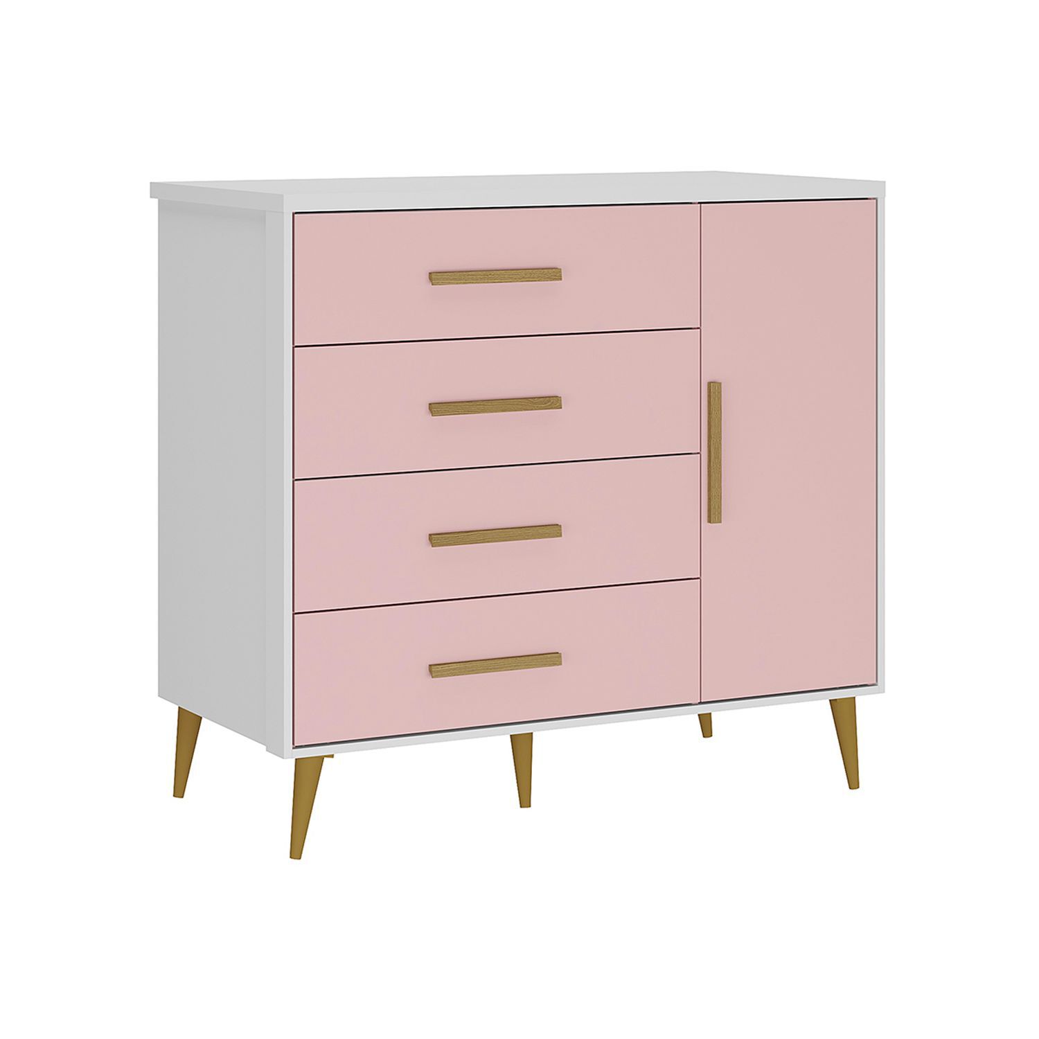 Comoda Di Poretti Design Kids / 1 Puerta / 4 Cajones image number 0.0