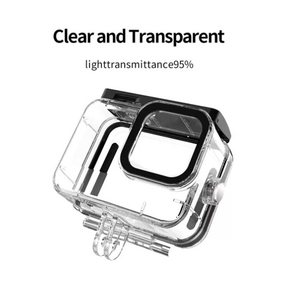 Carcasa Sumergible Impermeable Para Gopro Hero 12 11 10(45m) image number 2.0