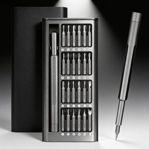 Desatornillador 24 En 1 Cr-v Magn&eacute;tico Aluminio 12.5cm